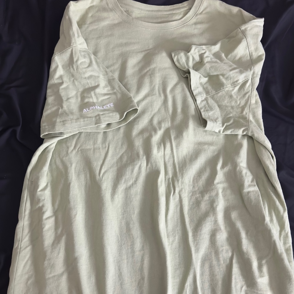 ALPHALETE Oversized Tee Dropped Shoulder - M